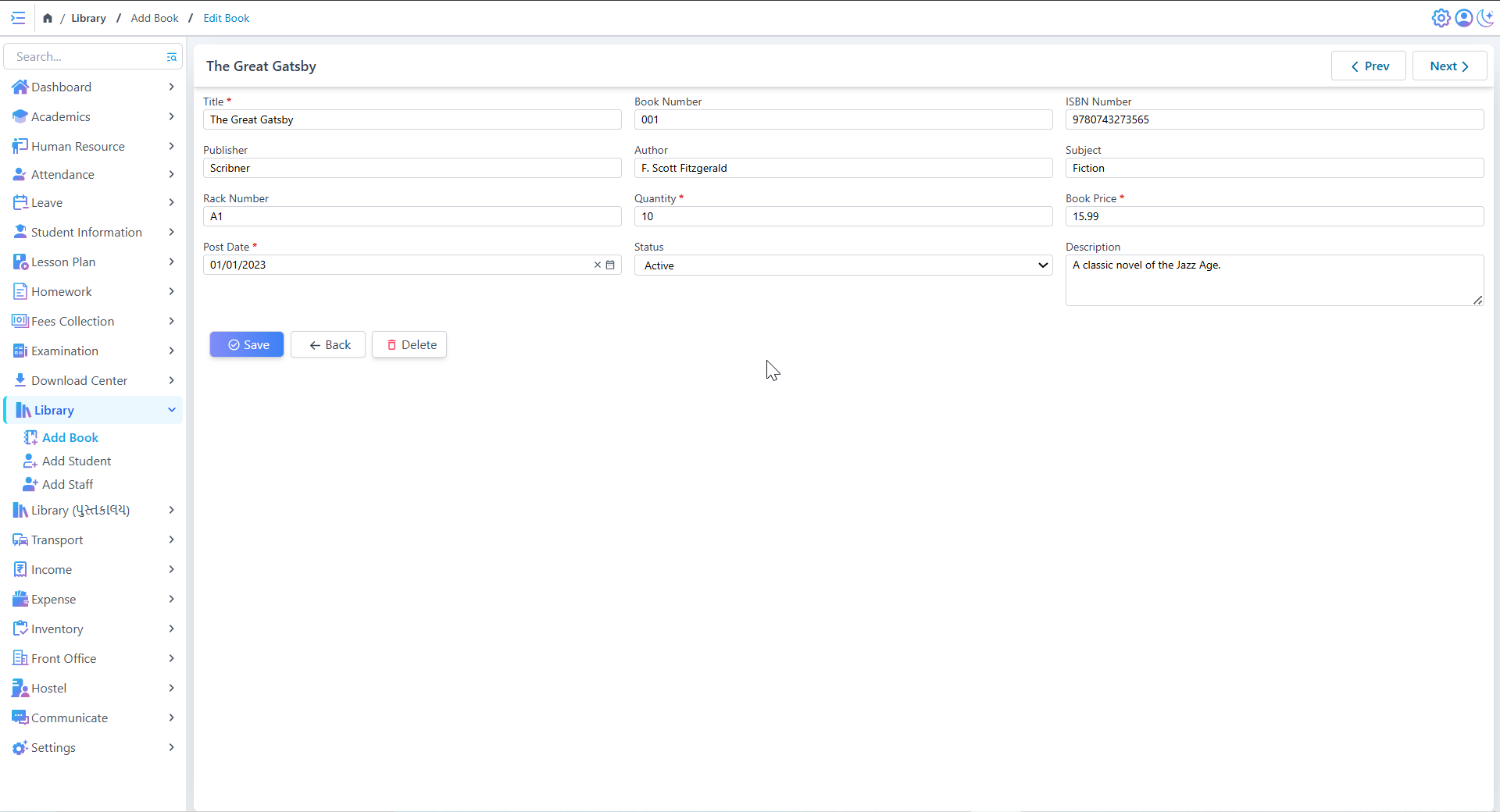 Geometric art installation